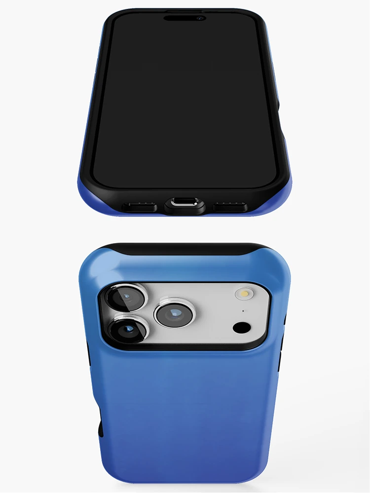 Thumbnail 3 of 4, iPhone Case, Blue Shading designed and sold by RazorKitanaPro.