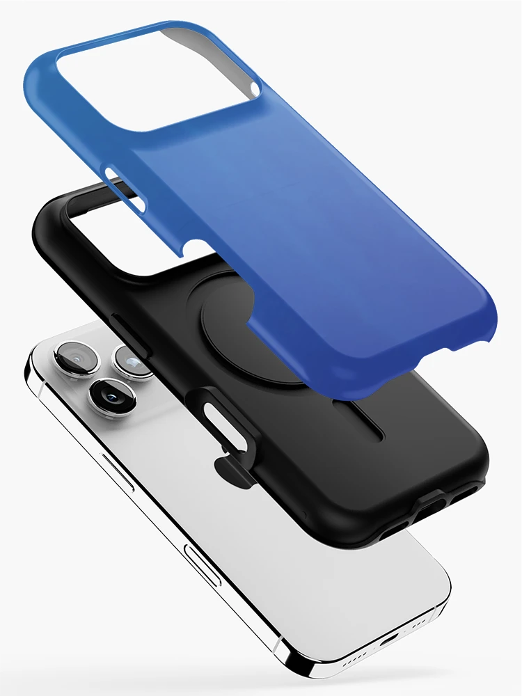 Thumbnail 2 of 4, iPhone Case, Blue Shading designed and sold by RazorKitanaPro.
