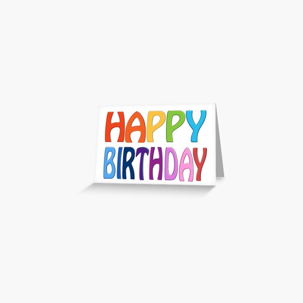 Item preview, Happy Birthday designed and sold by FabSpark.