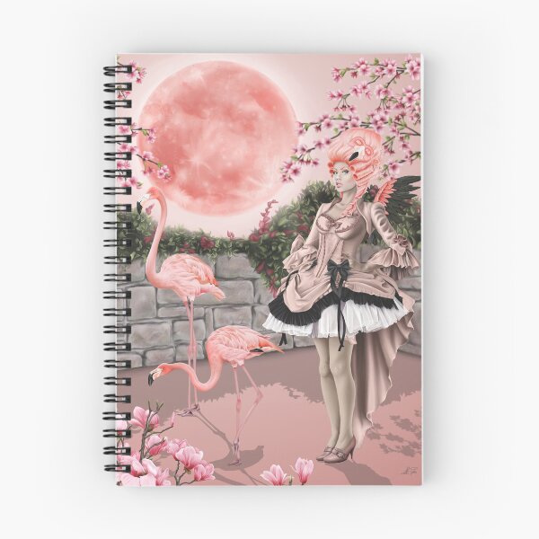 Item preview, Flamingo Fairy - Pink Moon designed and sold by Alison Spokes.