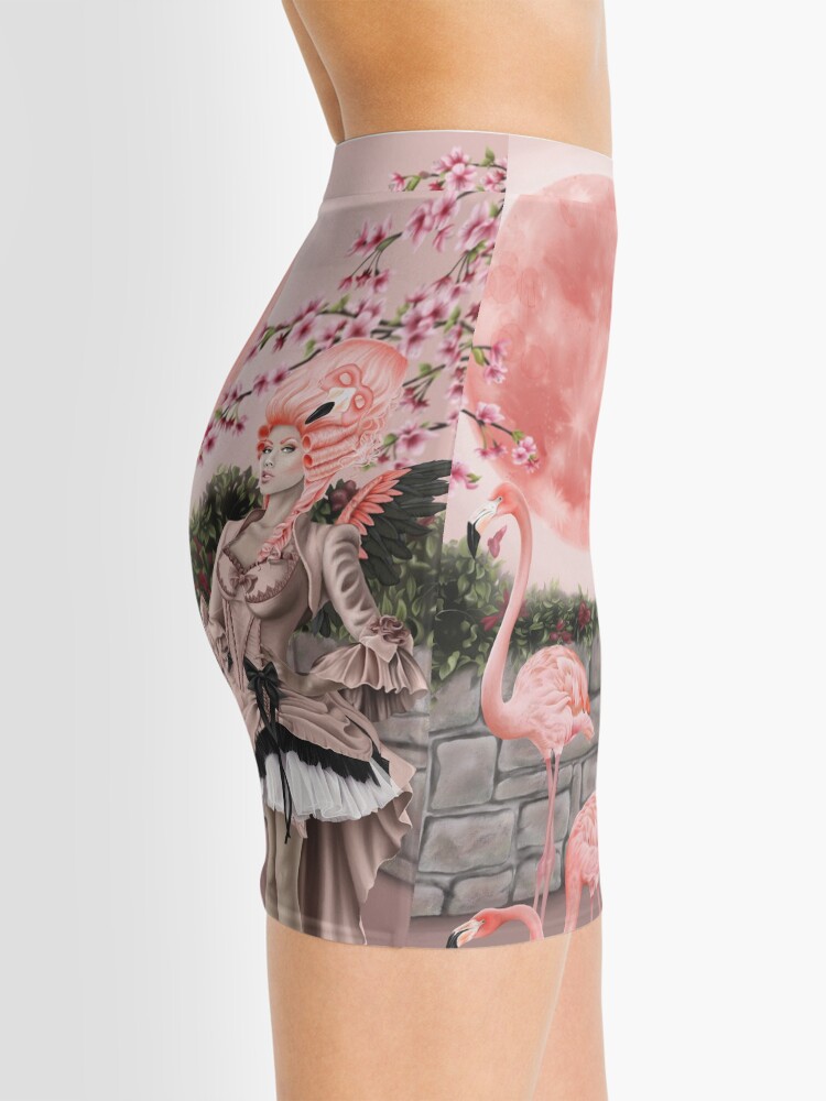 Alternate view of Flamingo Fairy - Pink Moon Mini Skirt