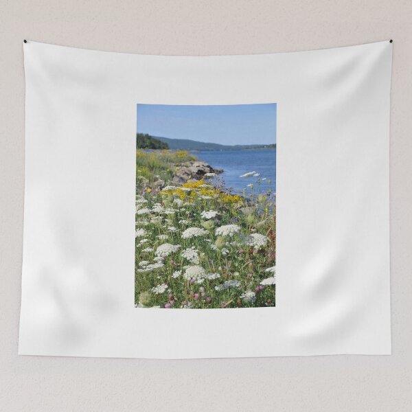 Item preview, Queen Ann's Lace overlooking the Ocean designed and sold by 2CrabbySisters.