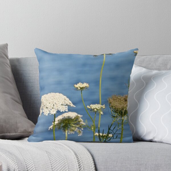 Item preview, Grouping of Queen Ann's Lace overlooking Water designed and sold by 2CrabbySisters.