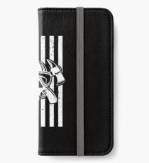 Firefighter Gift USA Flag Fireman Fire Department Gift iPhone Wallet/Case/Skin