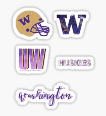 University of Washington Sticker