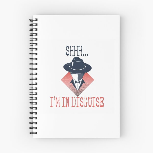Item preview, Funny Spy - Shhh I'm In Disguise Secret Identity - Covert Mission Humor designed and sold by stuch75.
