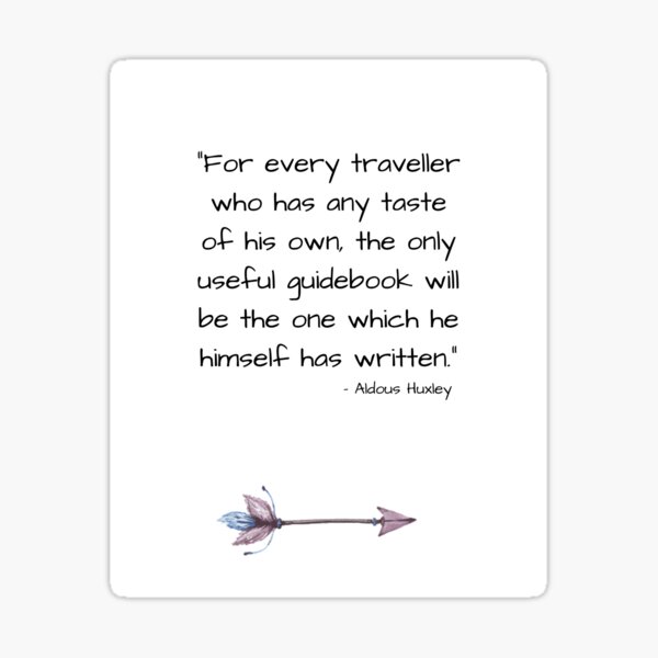 Item preview, Aldous Huxley Quote Print designed and sold by avit1.