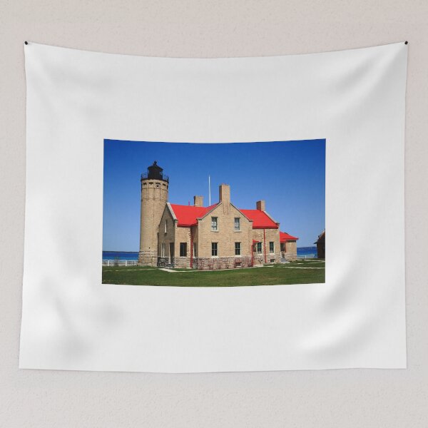 Item preview, Lighthouse - Mackinac Point, Michigan designed and sold by Frank Romeo.