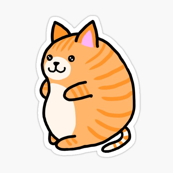 Cat, cute, fat, feline, ginger, meow, pet icon - Download on Iconfinder