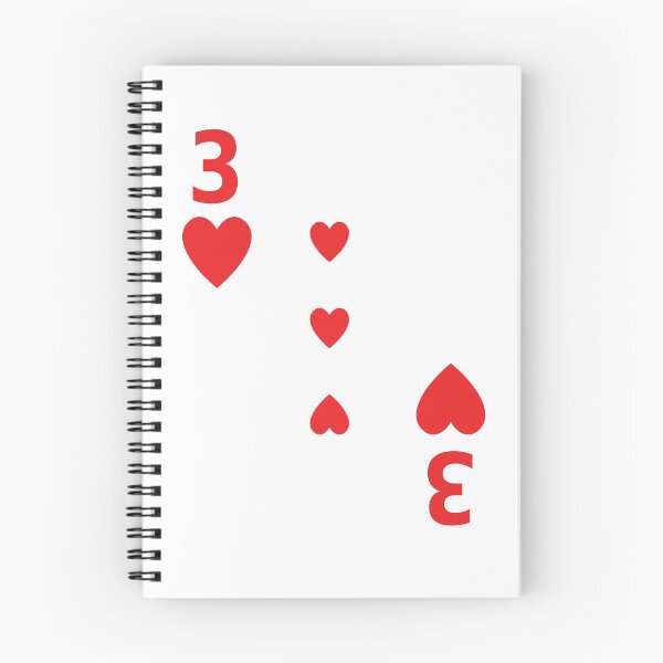 Item preview, Three of Hearts poker playing card costume 3 designed and sold by HolidayWeek.