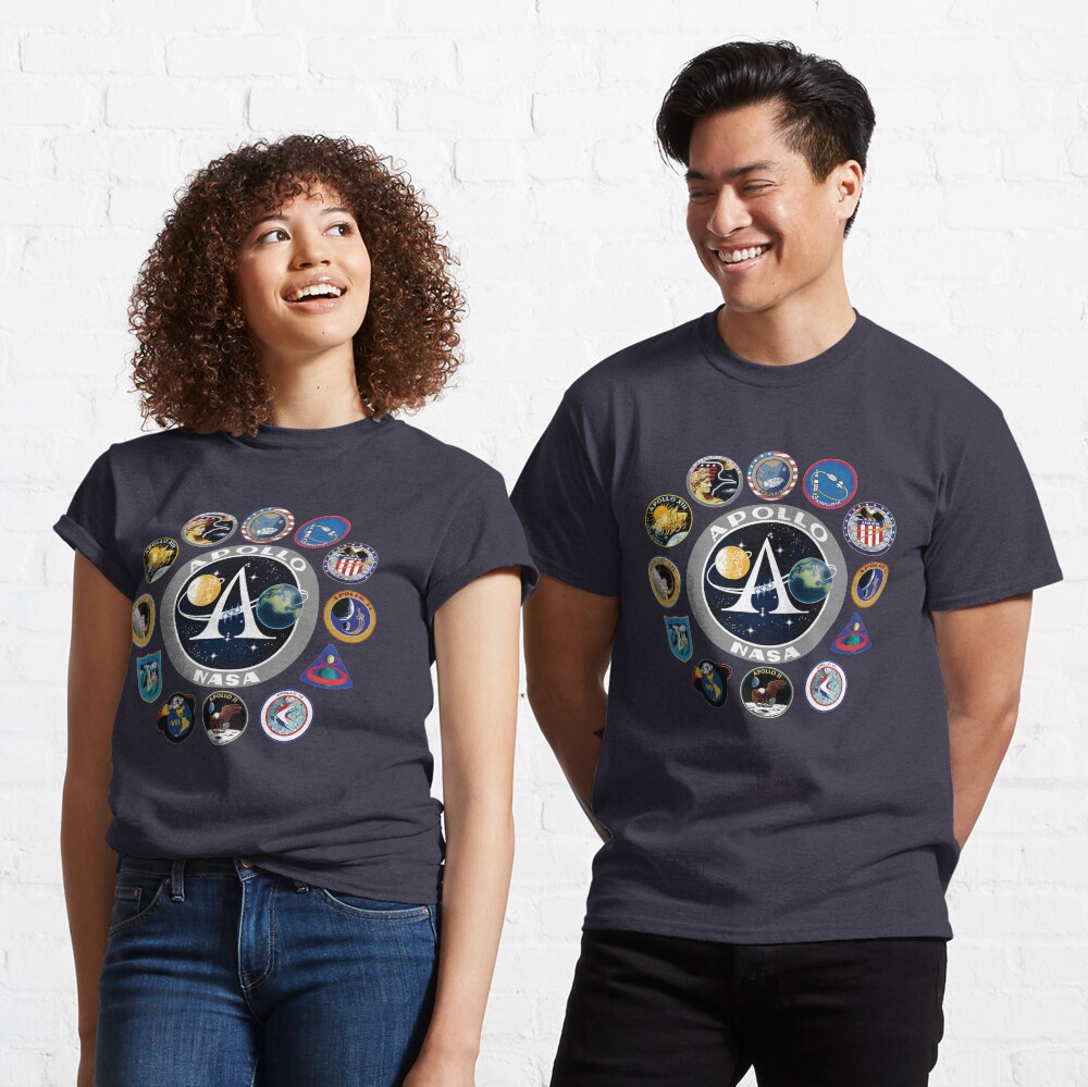 Apollo Missions Patch Badge - NASA Program Classic T-Shirt