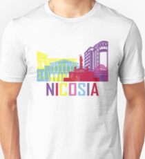 Nicosia Cyprus City Slim Fit T-Shirt