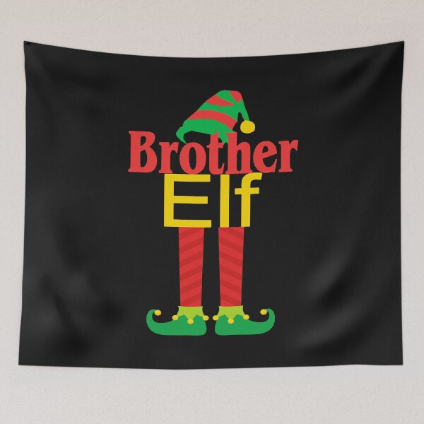 Item preview, Brother Elf Matching Christmas Family With Hat & Feet Holiday Gift designed and sold by Sapphire Star.