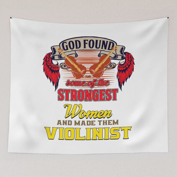 Item preview, Violinist - God Found Some Of The Strongest Women And Made Them Violinist designed and sold by design2try.