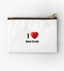 Nova Scotia I Love State Lover Pride Funny Gift Idea Studio Pouch