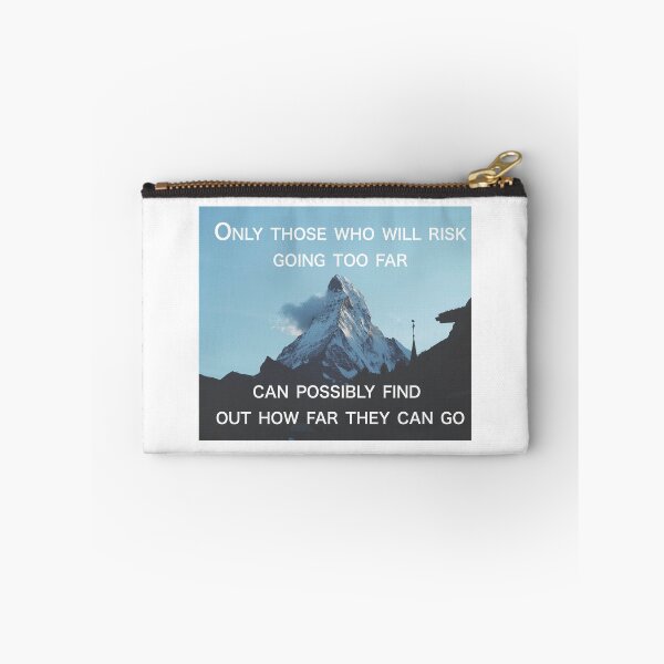 Item preview, Mountains Quote designed and sold by Alli ML.