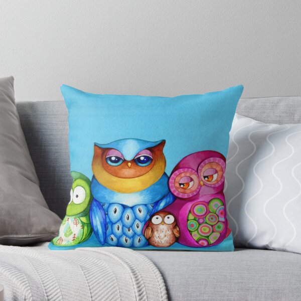 Item preview, Owl Family Portrait designed and sold by Annya Kai.