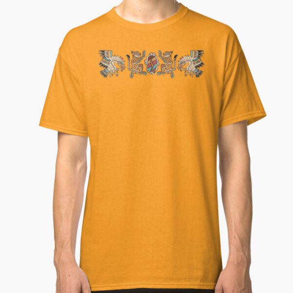 Aztec Eagle, Ocelot, Shield Classic T-Shirt