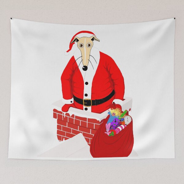 Item preview, Christmas Whippet designed and sold by veryfastdog.
