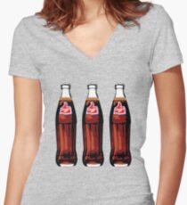 Thums Up Women's Fitted V-Neck T-Shirt