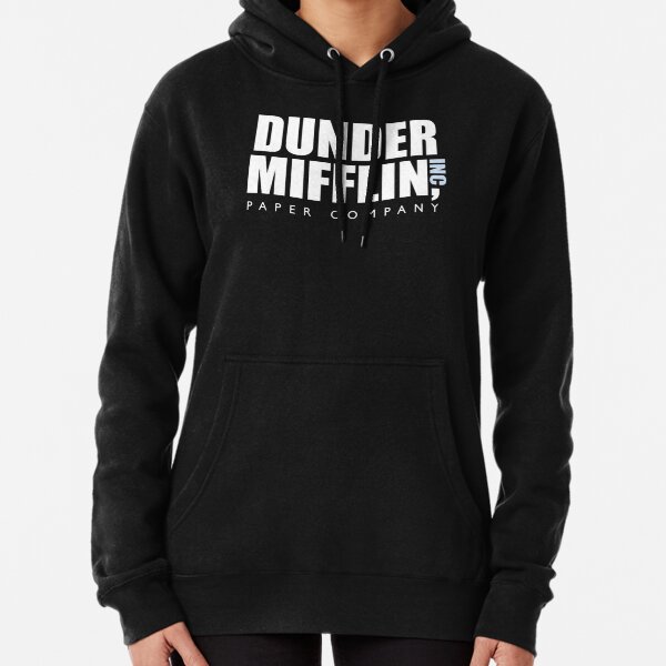 dunder mifflin sweatshirt grey