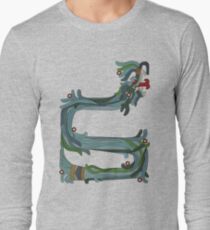 Quetzacoatl: The Feathered Serpent Long Sleeve T-Shirt