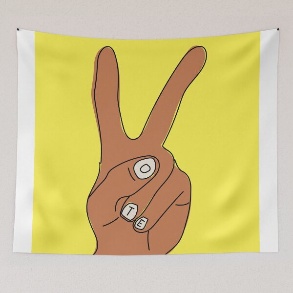 Item preview, Vote (hand) designed and sold by sketchandpaws.
