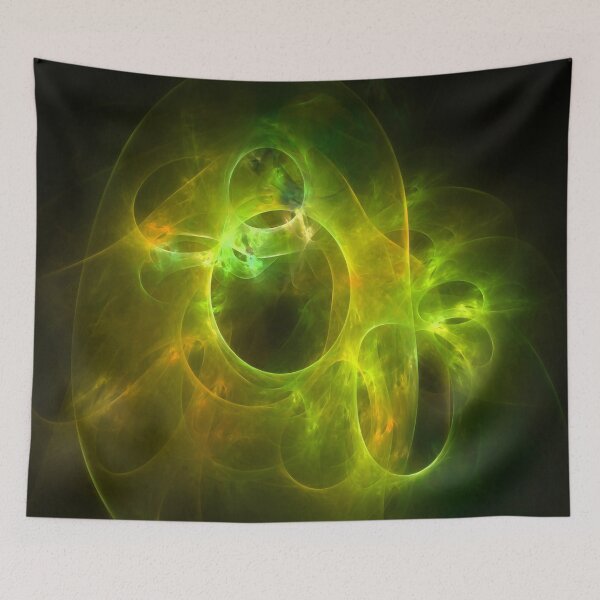 Item preview, Orange and Lime Circles 1 designed and sold by TravelPhotoArt.