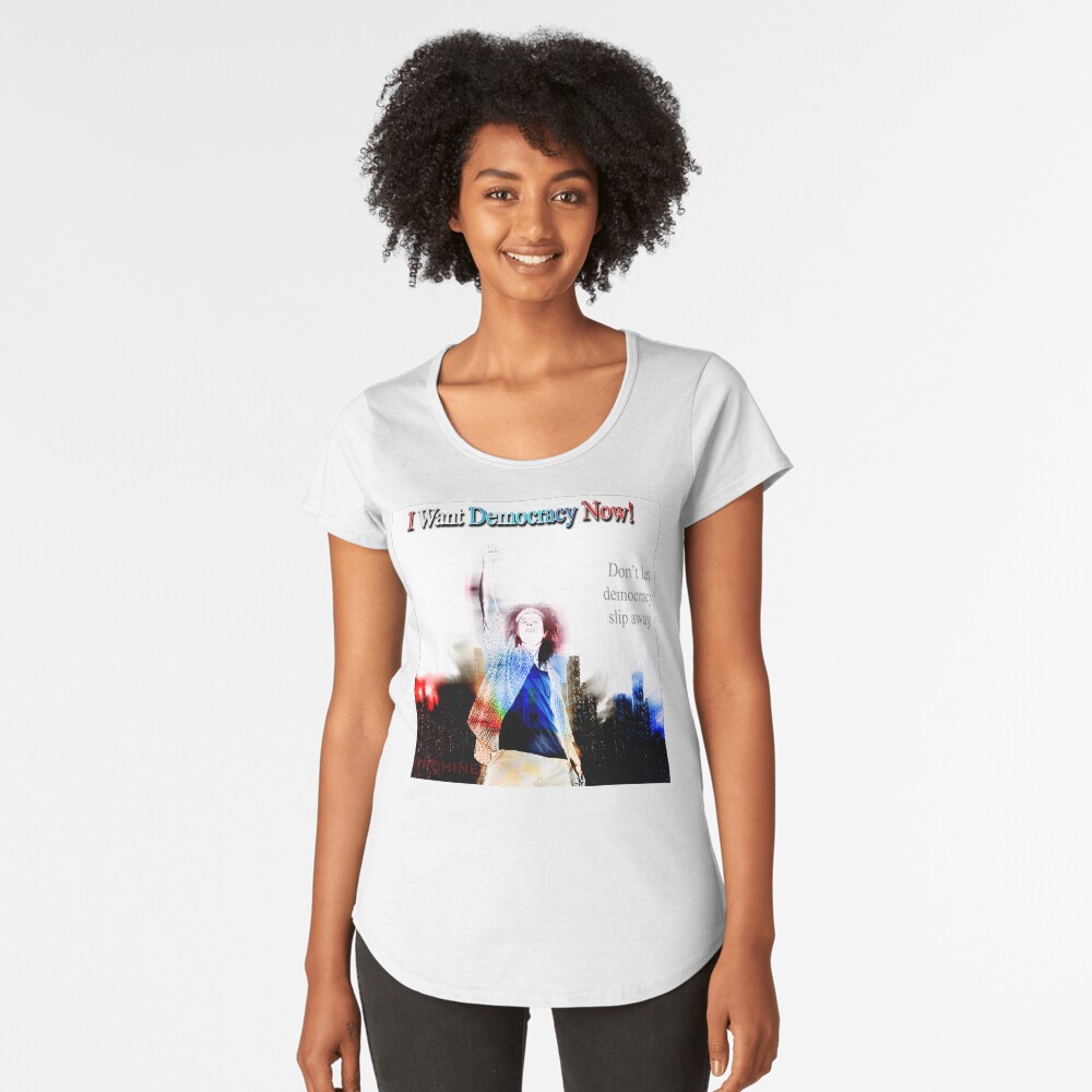 Item preview, Premium Scoop T-Shirt designed and sold by STROHINE.