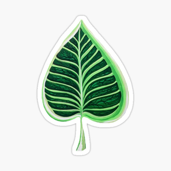 Northern Catalpa Leaf Sticker