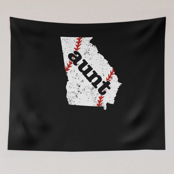 Item preview, Fast Pitch Softball Aunt Georgia Baseball Aunt Shirt designed and sold by shoppzee.