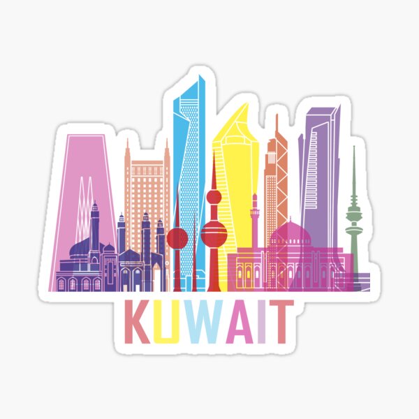 Kuwait Stickers Redbubble