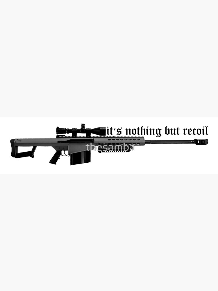 Disover It's Nothing But Recoil Premium Matte Vertical Poster