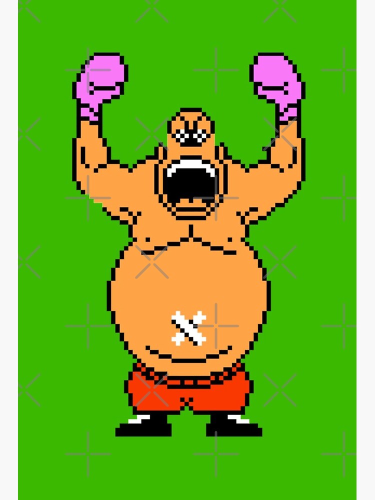 King Hippo - Punch Out&quot; Art Board Print for Sale by TaoJones42 