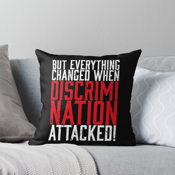 Item preview, Discrimination Attacked (v1) designed and sold by BlueRockDesigns.