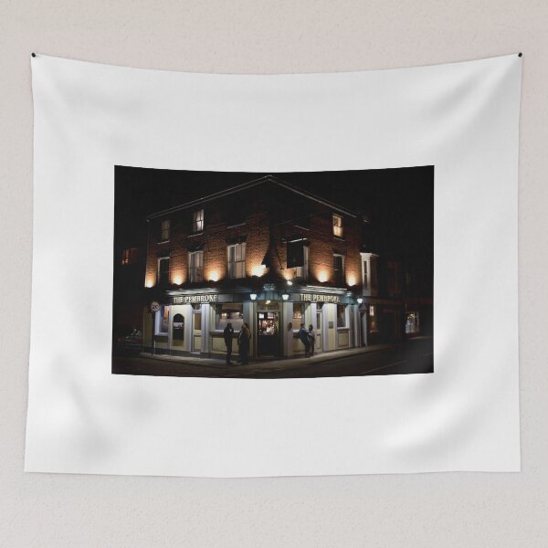 Item preview, THE PEMBROKE PUB AT NIGHT designed and sold by jclegge.