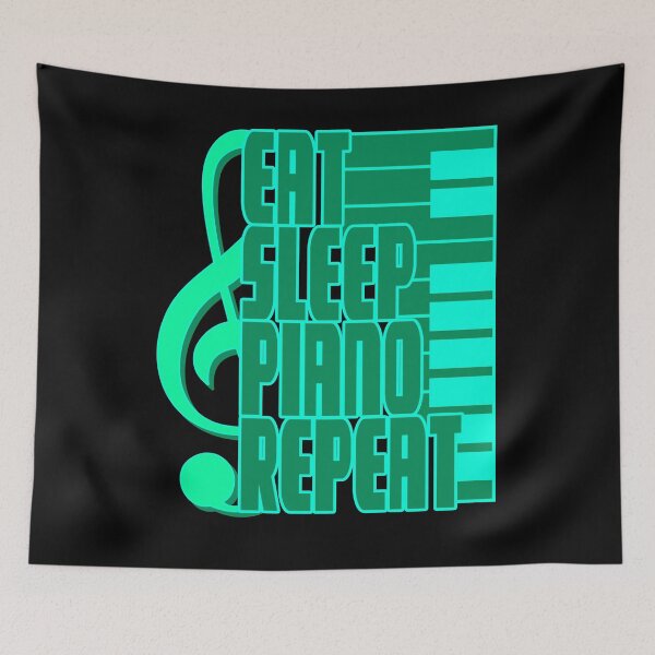Item preview, PIANIST -Eat. Sleep. Piano Repeat designed and sold by design2try.