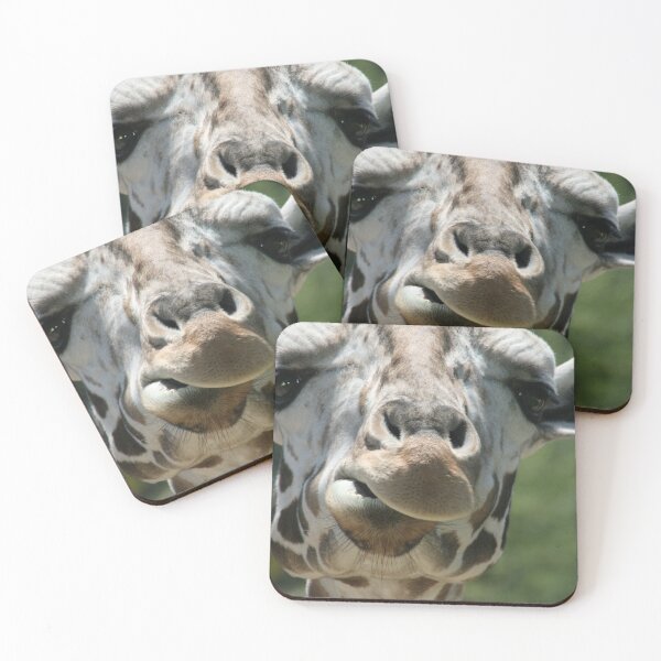 Item preview, portrait of a giraffe designed and sold by RichImage.