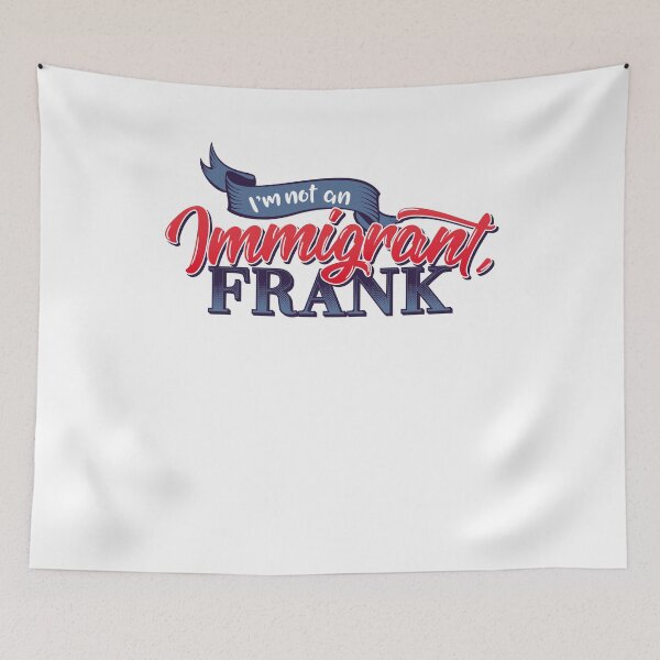 Item preview, I Am Not An Immigrant (v1) designed and sold by BlueRockDesigns.