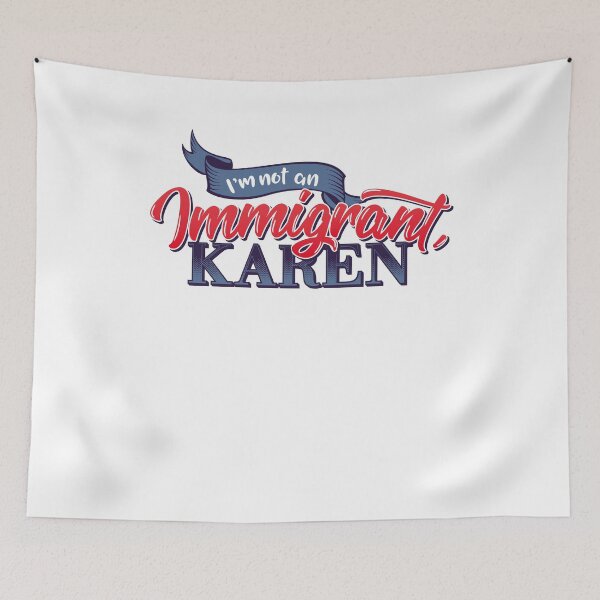 Item preview, I Am Not An Immigrant (v2) designed and sold by BlueRockDesigns.