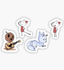 Hilda Characters Sticker