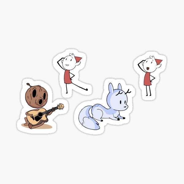 Artikel-Vorschau von Hilda Charaktere, designt und verkauft von Cute Cartoons and Things .