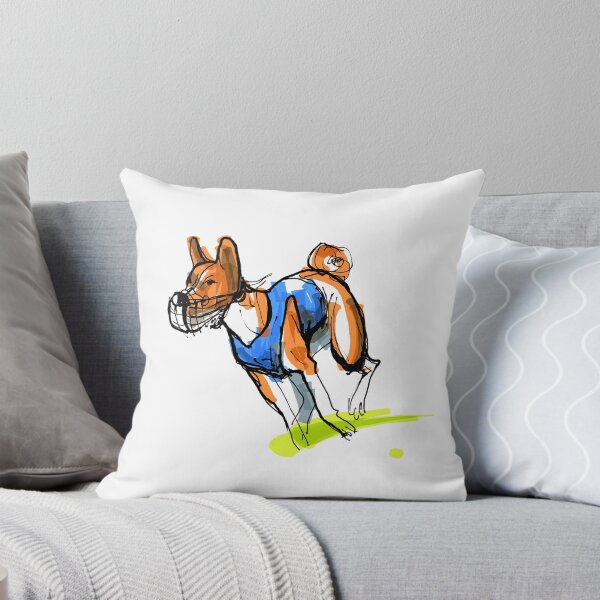 Item preview, Basenji coursing sketch designed and sold by KongoBongo.