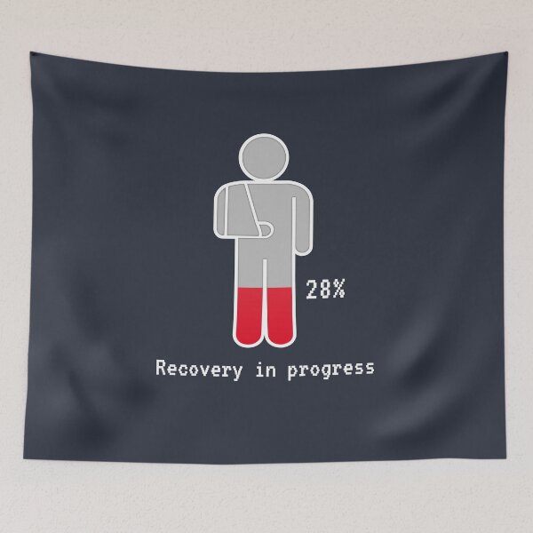 Item preview, Recovering In Progress (v2) designed and sold by BlueRockDesigns.