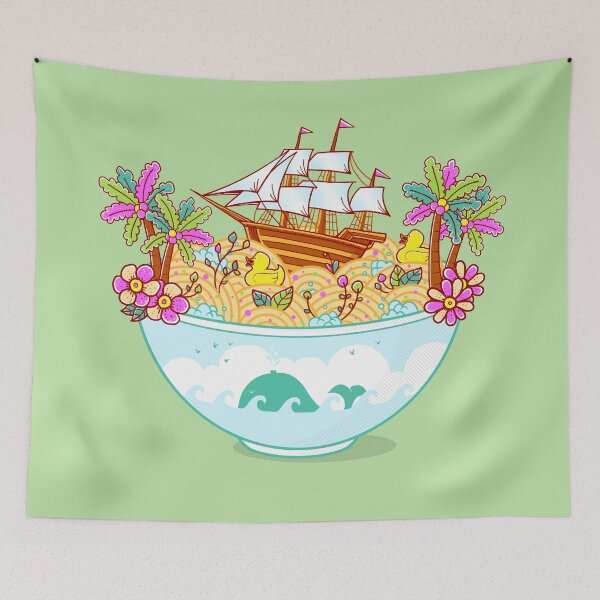 Item preview, Ocean Adventure Ramen designed and sold by GODZILLARGE.