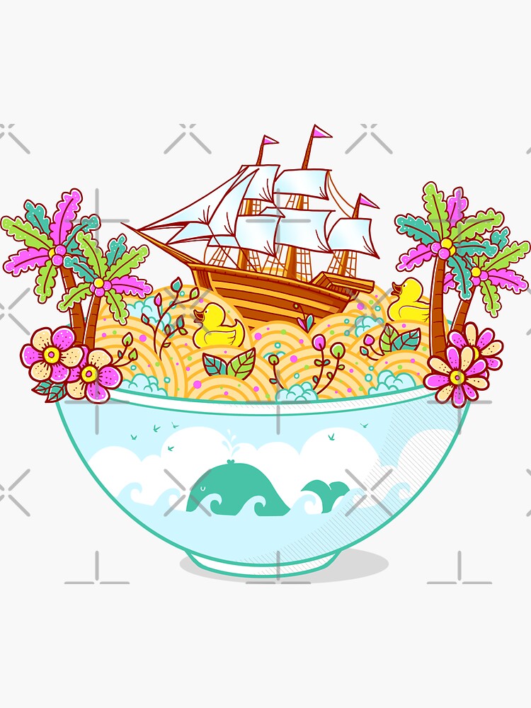 Ocean Adventure Ramen by GODZILLARGE