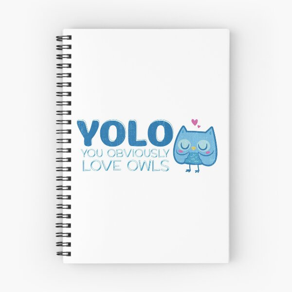 Item preview, YOLO You Obviously Love Owls designed and sold by FuLong.