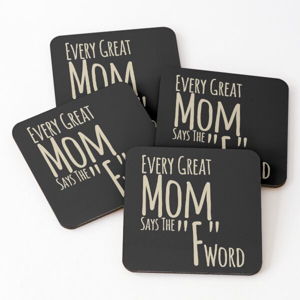 Item preview, Every Great Mom Says The F Word designed and sold by overstyle.
