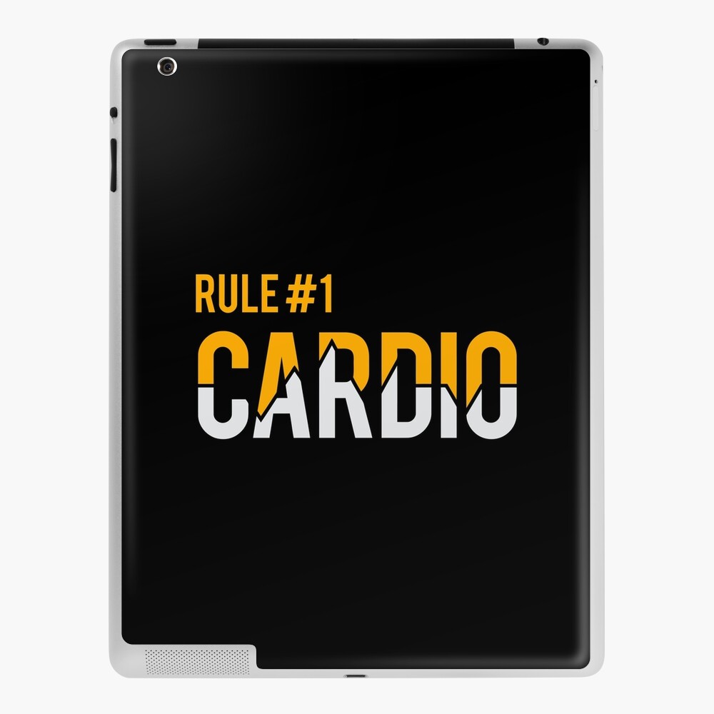 Zombieland Rule 1 Cardio Ipad Case Skin By Fortllama Redbubble