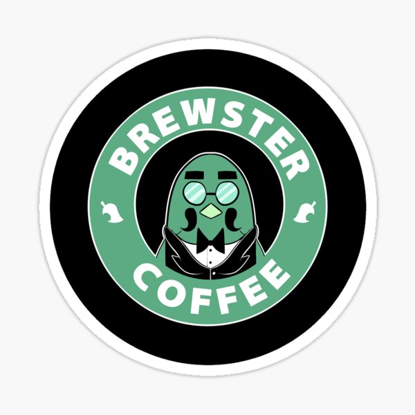 Brewster Coffee Sticker